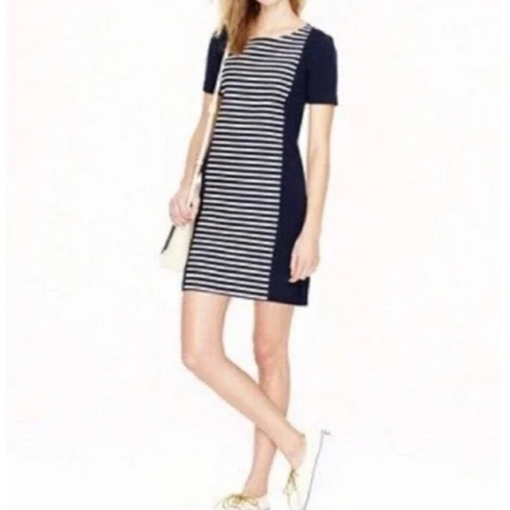 J. Crew Navy Shift Dress - Good as new! EUC